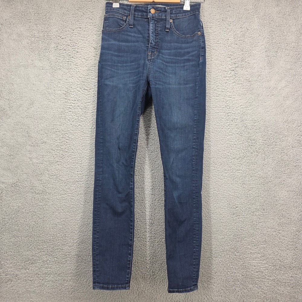 Madewell The Perfect Vintage‎ Jeans High Rise Skinny Dark Wash Size 25